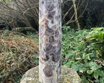 Amethyst Chevron Dream Crystal Tower