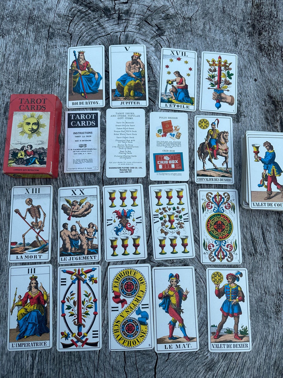 Coffret Ancien De Cartes AG. Muller&Cie - Poker, Bridge Et Dés