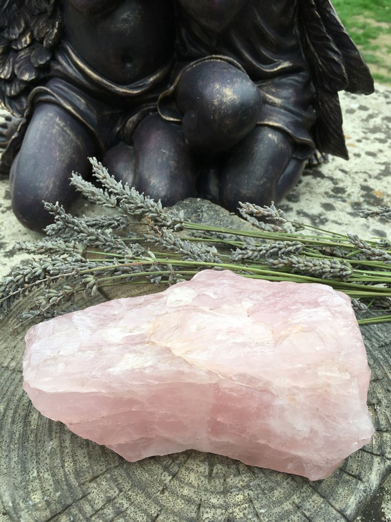 Rose Quartz Rough Crystals Large - The Stone of Unconditional Love