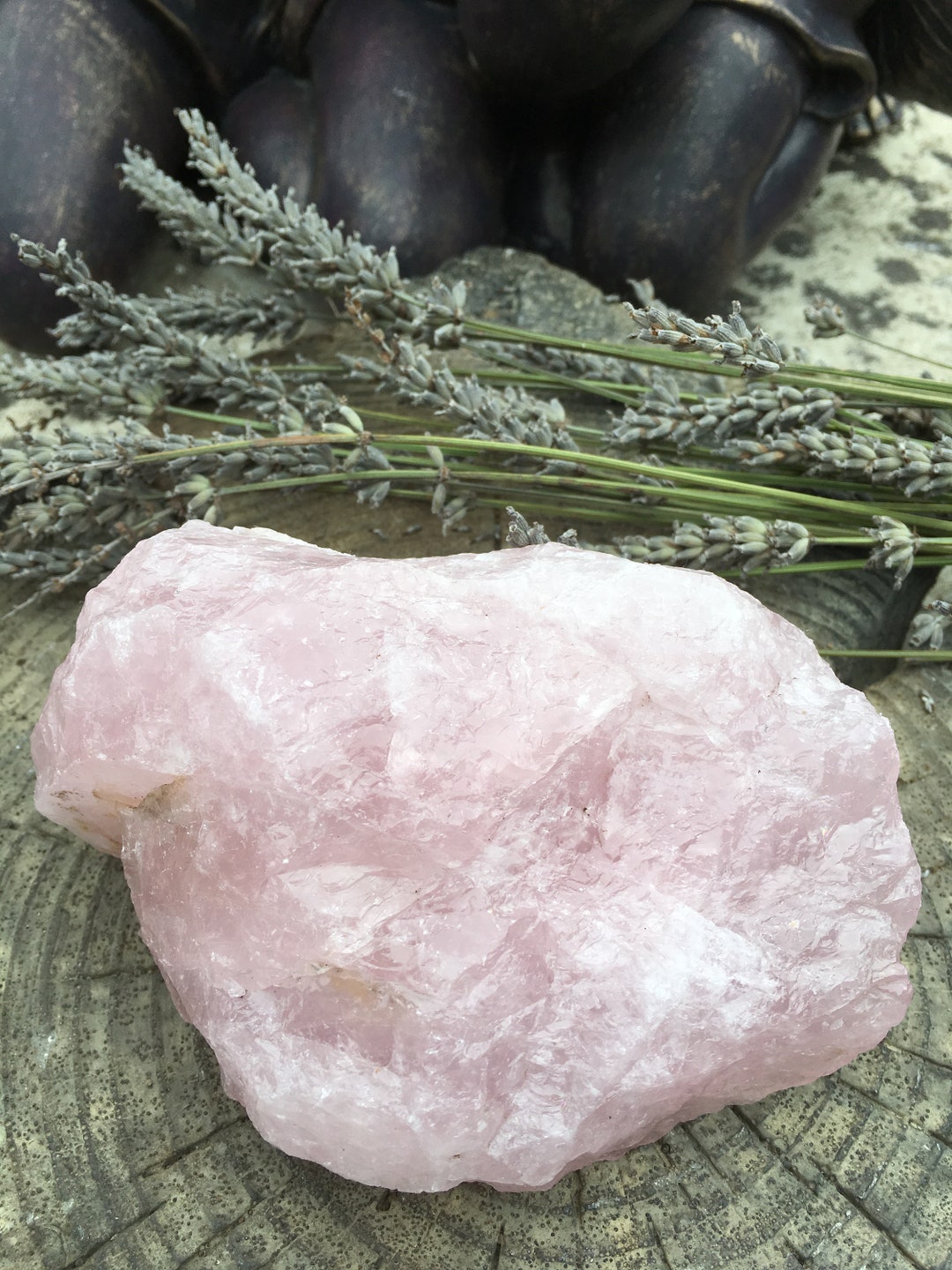 Rose Quartz Rough Crystal Extra Large Stone of Unconditional Love - Etsy