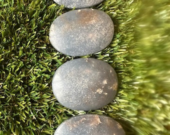 Angelite Palm Stones - The Stone Of Peace, Angels And Higher Connection