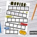 Movies Tracker Printable Log File for Bullet Journal | Etsy