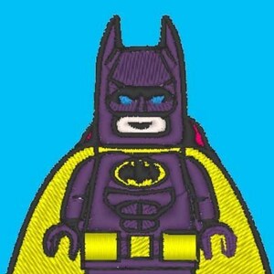 Amazing Lego Teen Titans Embroidery Machine Pattern 5 Files Etsy
