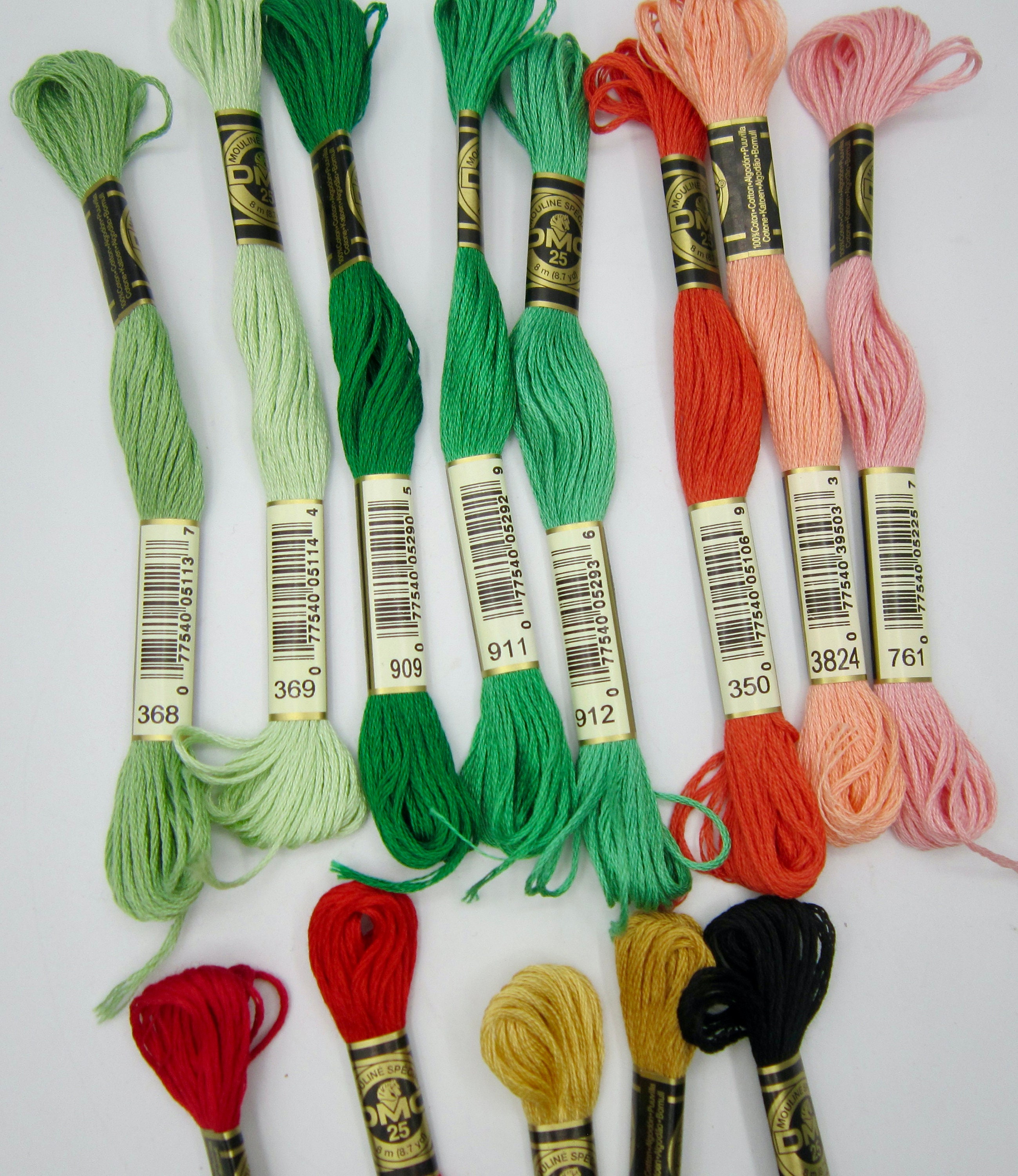 BEAUTIFUL THREADS Embroidery Floss Pack/curated Thread Pack/dmc Floss Hand  Embroidery, Diy Cross Stitch Kit, Diy Embroidery Kit 