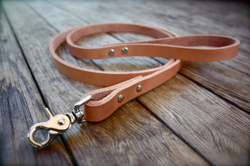 Handmade Leather Dog Leash Etsy