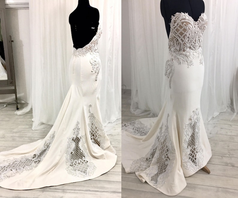 Low Back Corset Wedding Dresses
