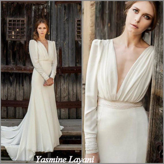 wedding dress elegant classic