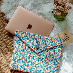 Bolsa / Funda / Funda para computadora o tableta de 13 pulgadas Etiqueta personalizada - Estilo Liberty - Hombre o mujer