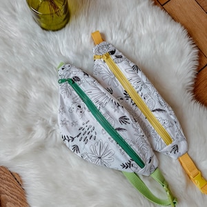 Kids Coloring Fanny Pack - Creative Fanny Pack - Adjustable Size - Jungle