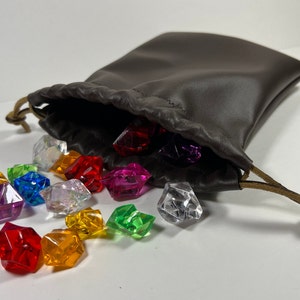 Rupee Bag wallet With 20 Rupees for Legend of Zelda, Ocarina of Time, Warrior, Elf, Dress Up, Cosplay