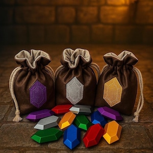 1 Fabric Lined Embroidered Rupee Bag Pouch Wallet with rupees Legend of Zelda inspired, Ocarina of Time, Elf, Dress Up, Cosplay Gift