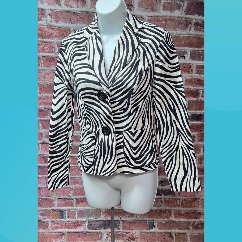 Zebra Blazer