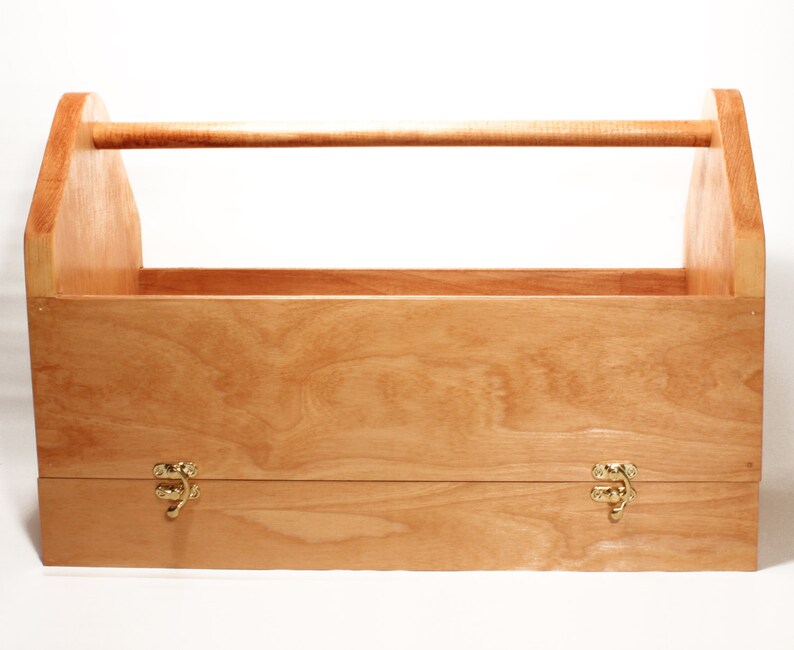 Wood Box Wood Toolbox Handmade Wooden Box Wooden Toolbox Etsy