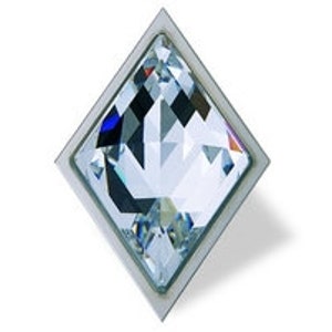 Diamond Shape Crystal Inlay