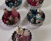 Bandeja de tocador para las hadas o Dollshouse 1/12 escala de plata hoja