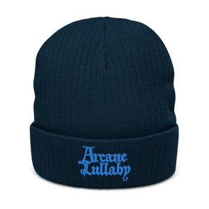 Arcane Lullaby Ribbed knit beanie