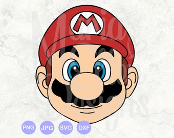 Mario Svg Etsy