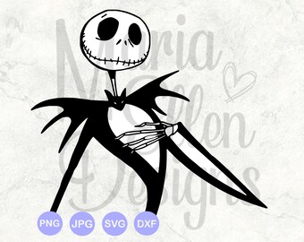 Download Jack Skellington Svg Etsy PSD Mockup Templates