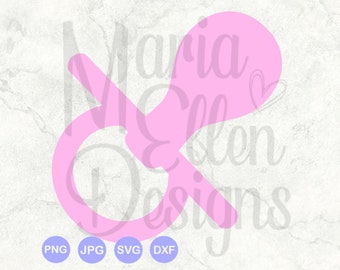 Baby Pacifier Svg Etsy