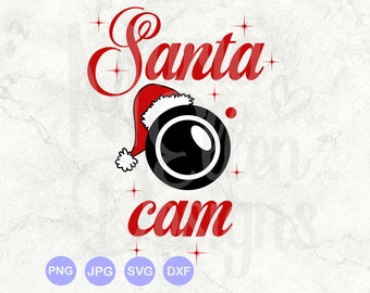 Download Santa Cam Svg Etsy PSD Mockup Templates