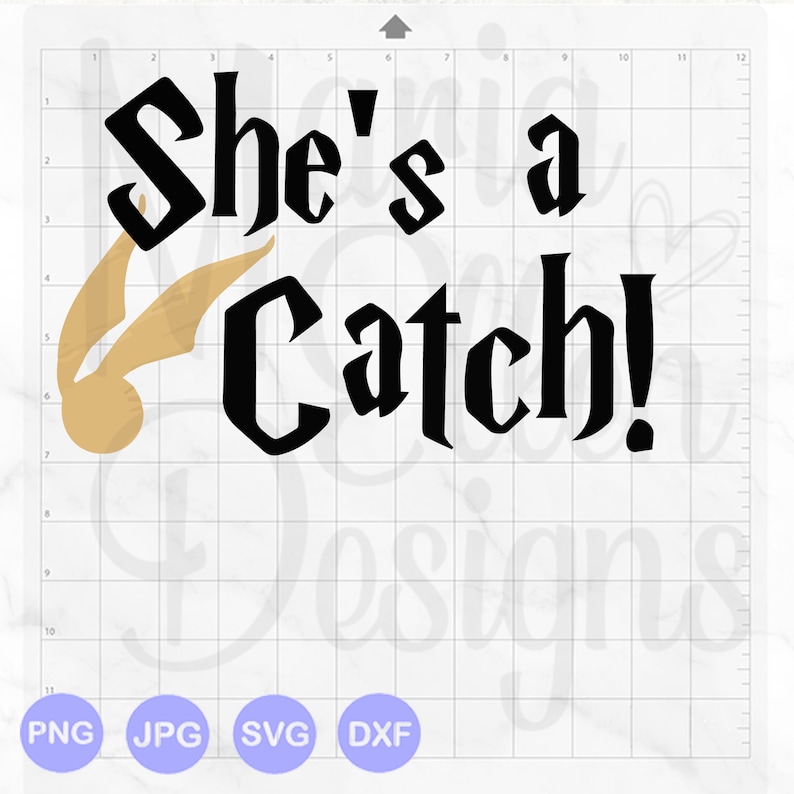 Download She's a catch He's a keeper svg harry potter svg | Etsy