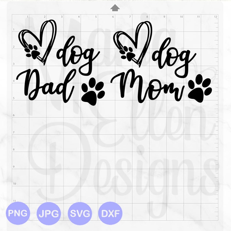 Download Dog dad svg Dog mom svg fur momma svg dog svg dog lover | Etsy
