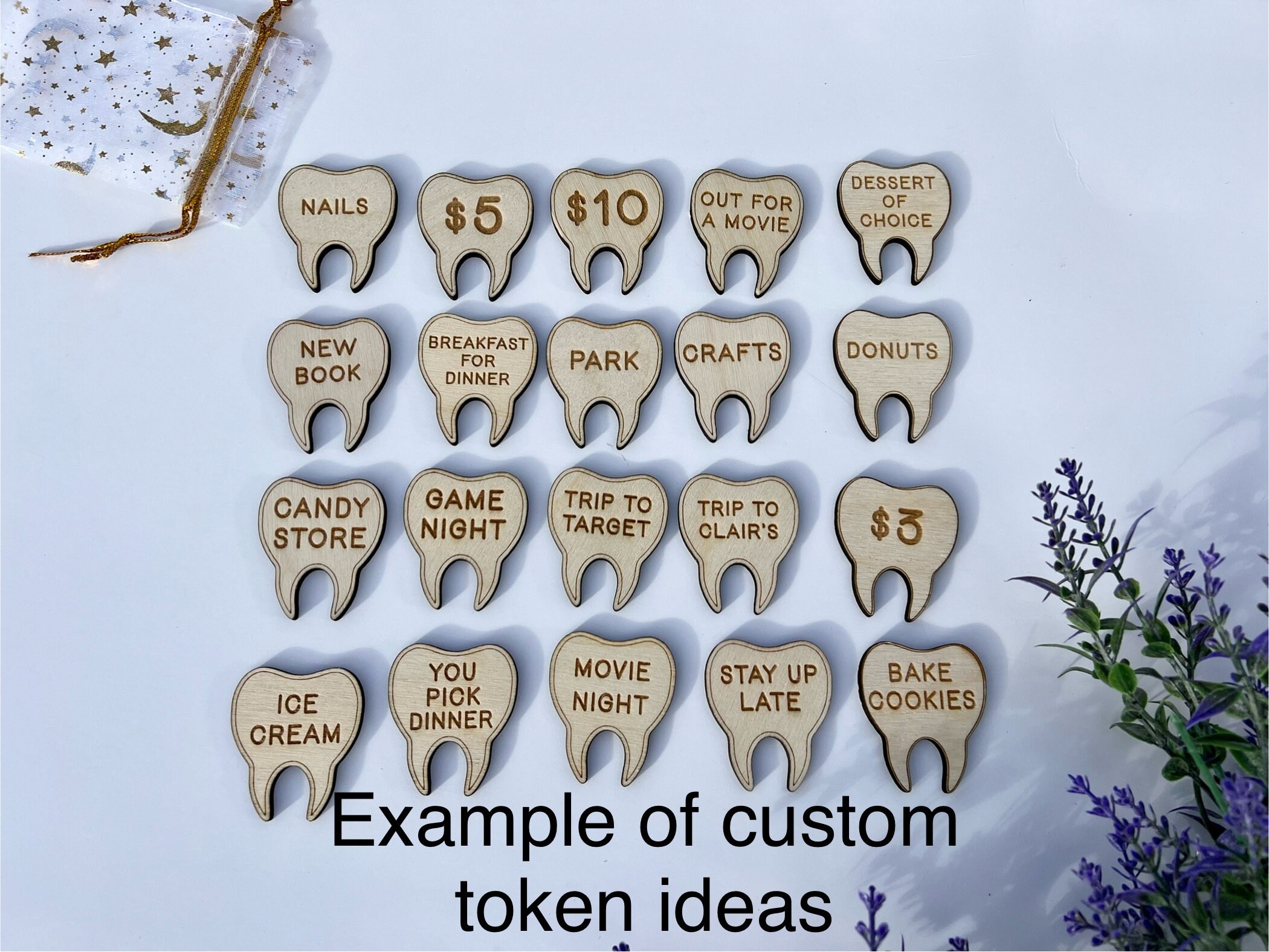 Tooth Fairy Reward Tokens | Tooth Fairy Coins | Tooth Fairy Presents ...