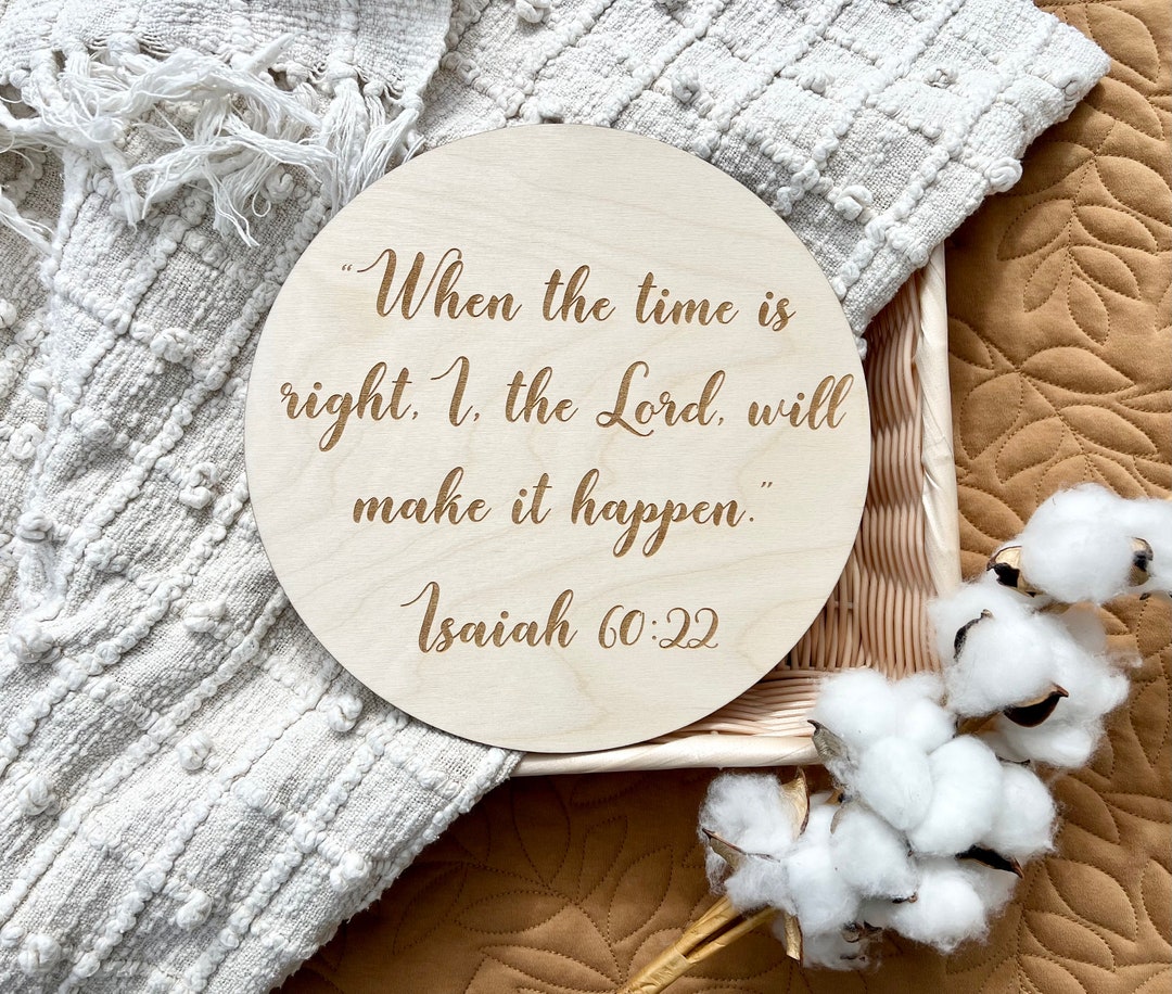 when-the-time-is-right-i-the-lord-will-make-it-happen-etsy-portugal