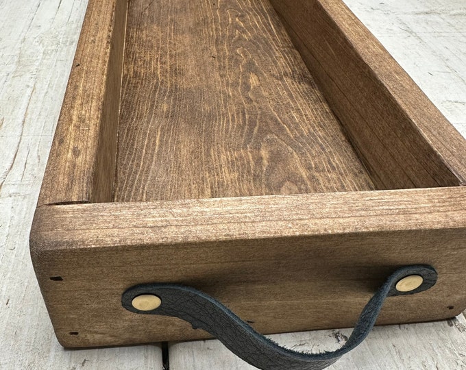 Wood Table Trough, Wood Tray, Decorative Tray, Table Trough