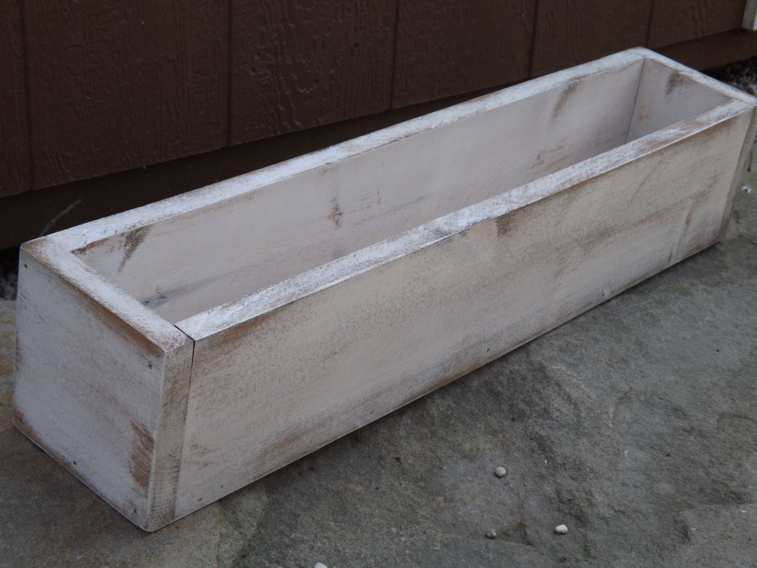 Distressed planter box/window box/indoor, outdoor planter ...