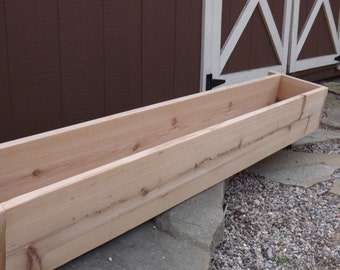 Cedar window box/Flower box/Window planter