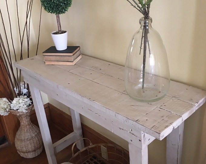 Entry table/Wood table/Entryway table/Entry furniture/Farmhouse table/Console table/Buffet table/Accent table