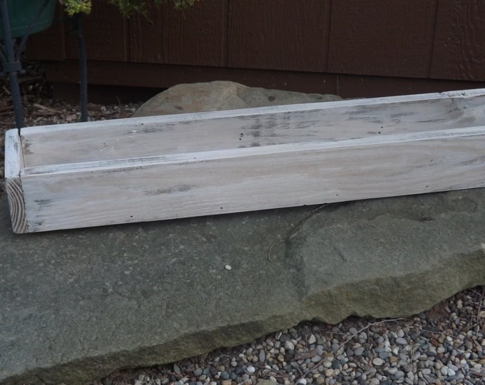 Wood tray/Trough/table centerpiece/wedding box/planter box/table trough/Wood centerpiece/Wood planter box/Succulent planter