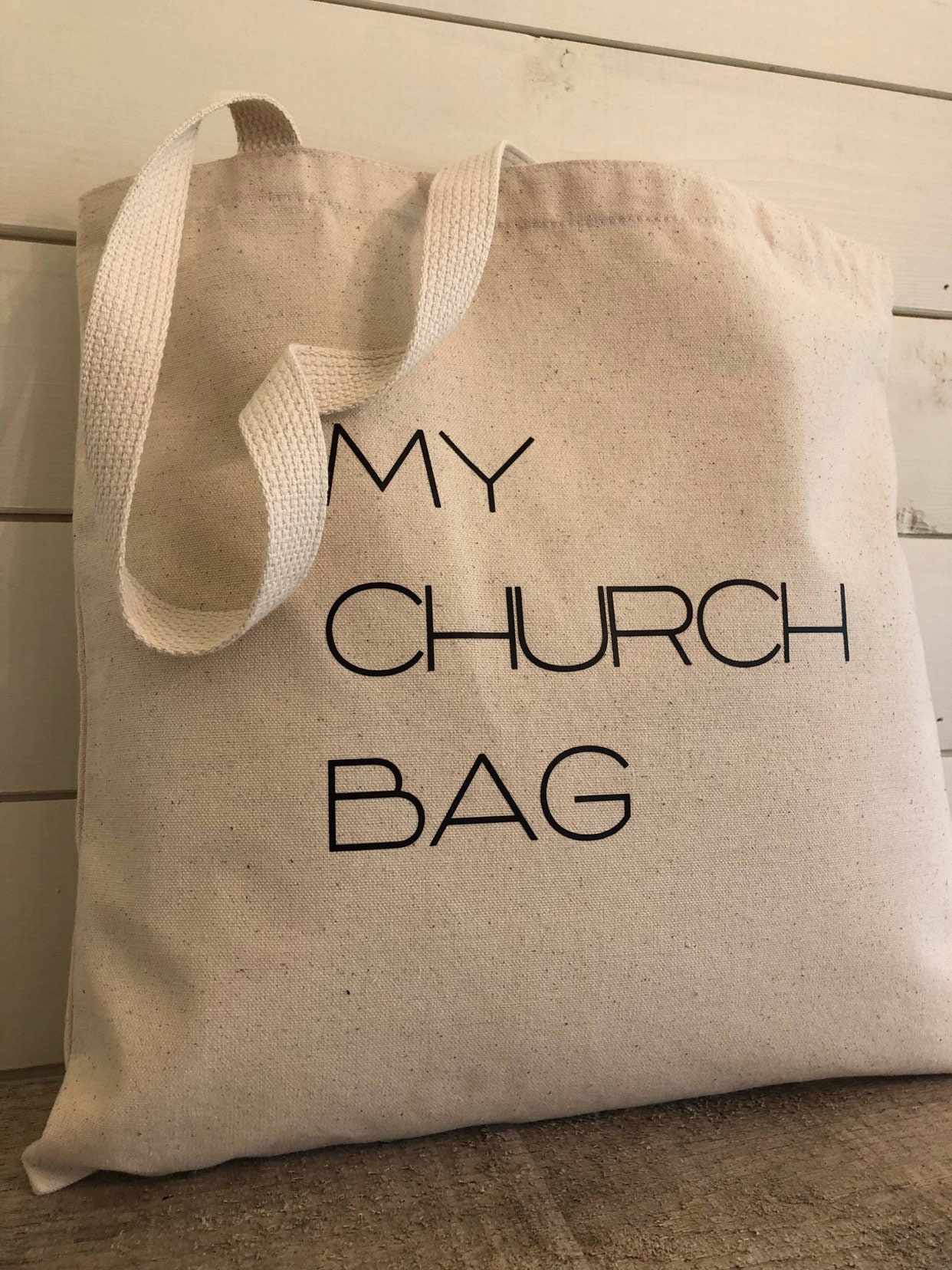 Tote bag, My church bag