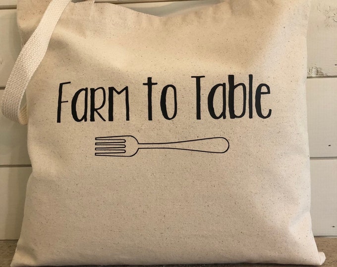 Tote bag, Farm to Table bag, Market bag