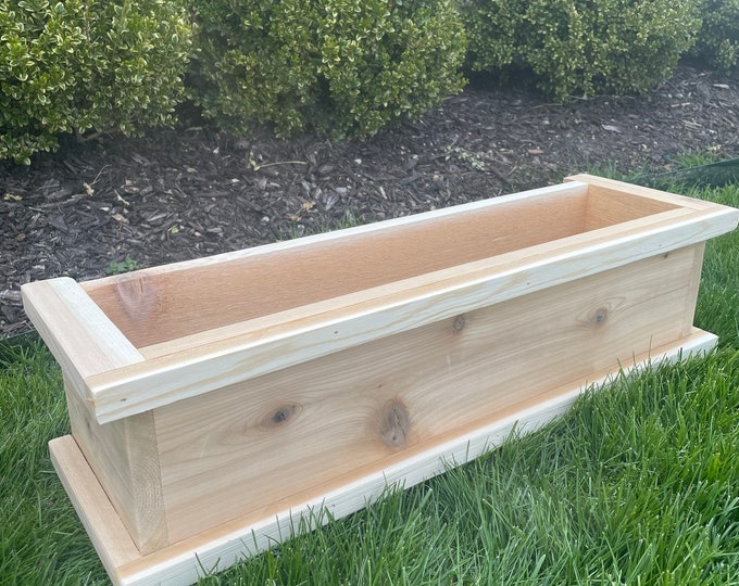 Cedar Window Planter/Planter Boxes