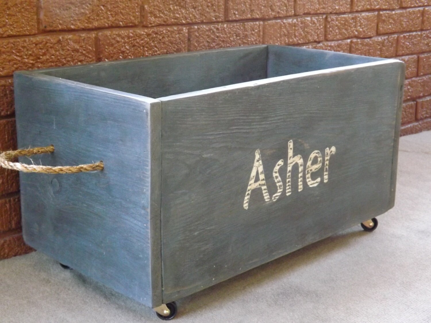 Toy box/Primitive wood toy box/Storage box