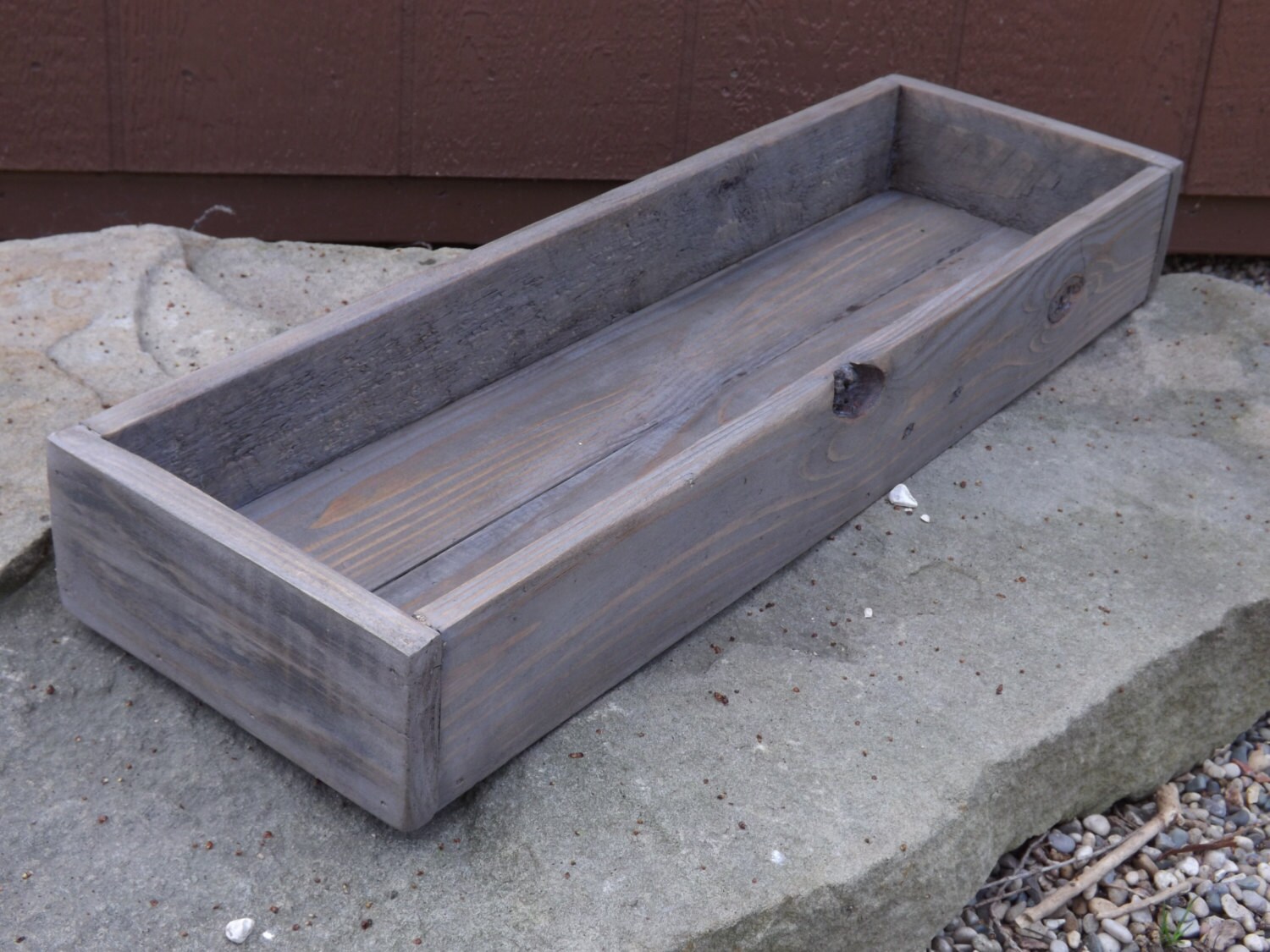 Trough/Wood centerpiece/Table trough/Wedding centerpiece/Table Etsy