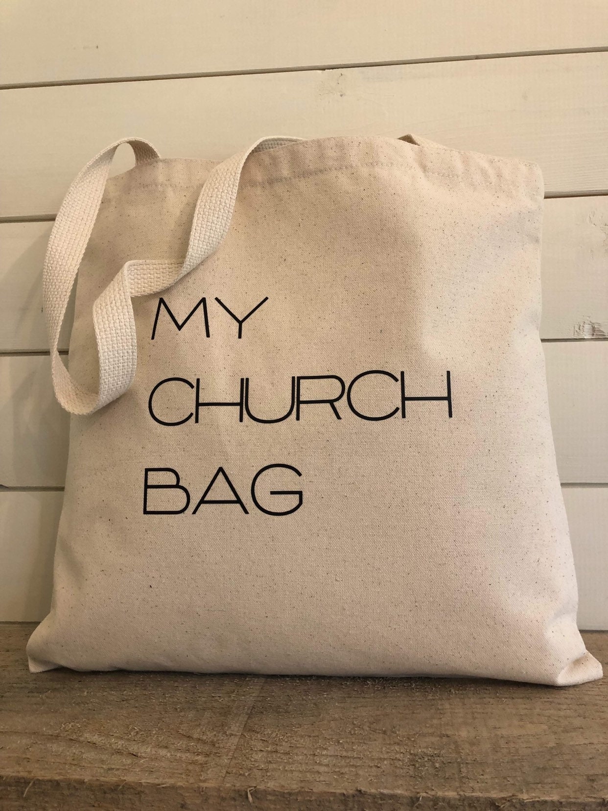 Tote bag, My church bag