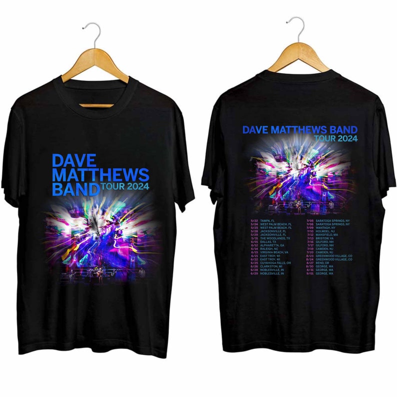 Dave Matthews Band 2024 Tour Shirt, Dave Matthews Band Fan Shirt, Dave Matthews Band 2024 Concert Shirt, Dave Matthews Band Shirt Bild 1