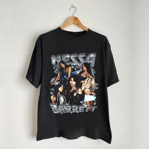 Vintage Nessa Barrett 90s Shirt, Nessa Barrett Bootleg Shirt, Retro Nessa Barrett Shirt For Fan, Nessa Barrett Unisex Y2k Clothing Fan Gift