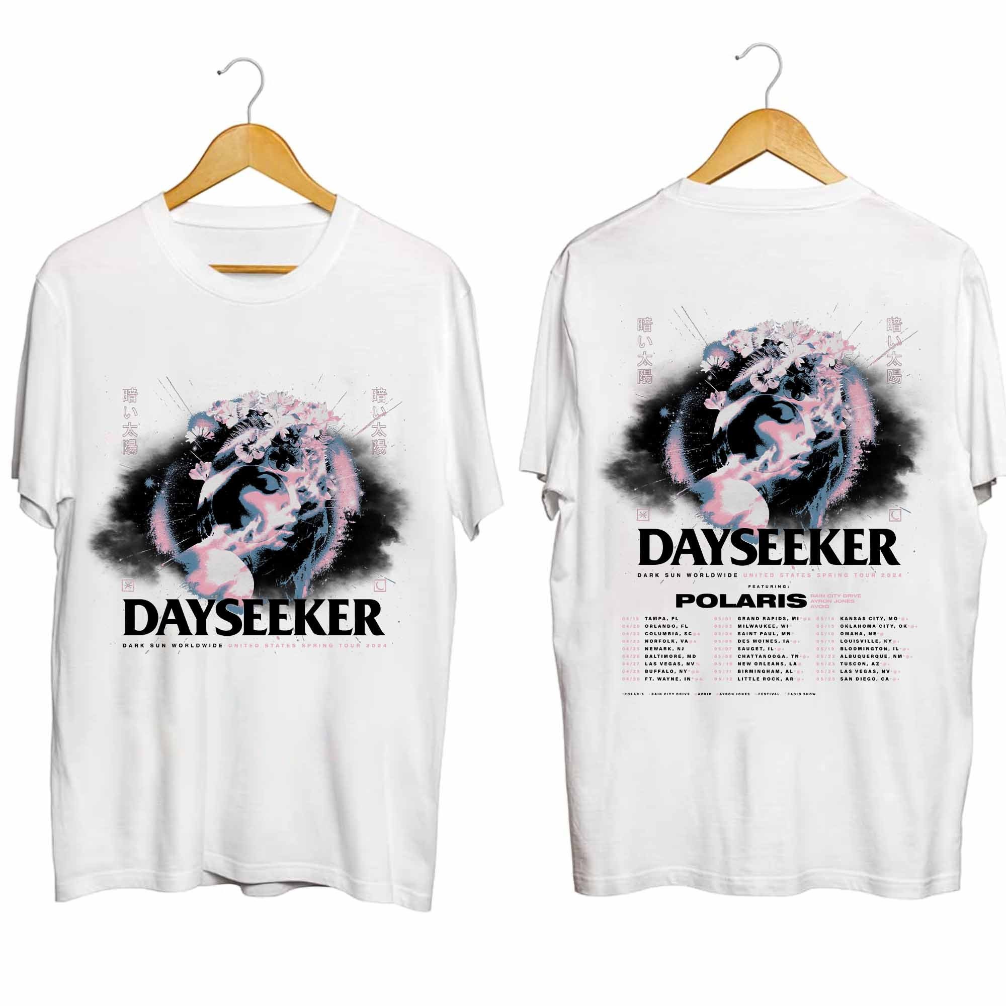 Dayseeker - Dark Sun Spring 2024 Tour Shirt