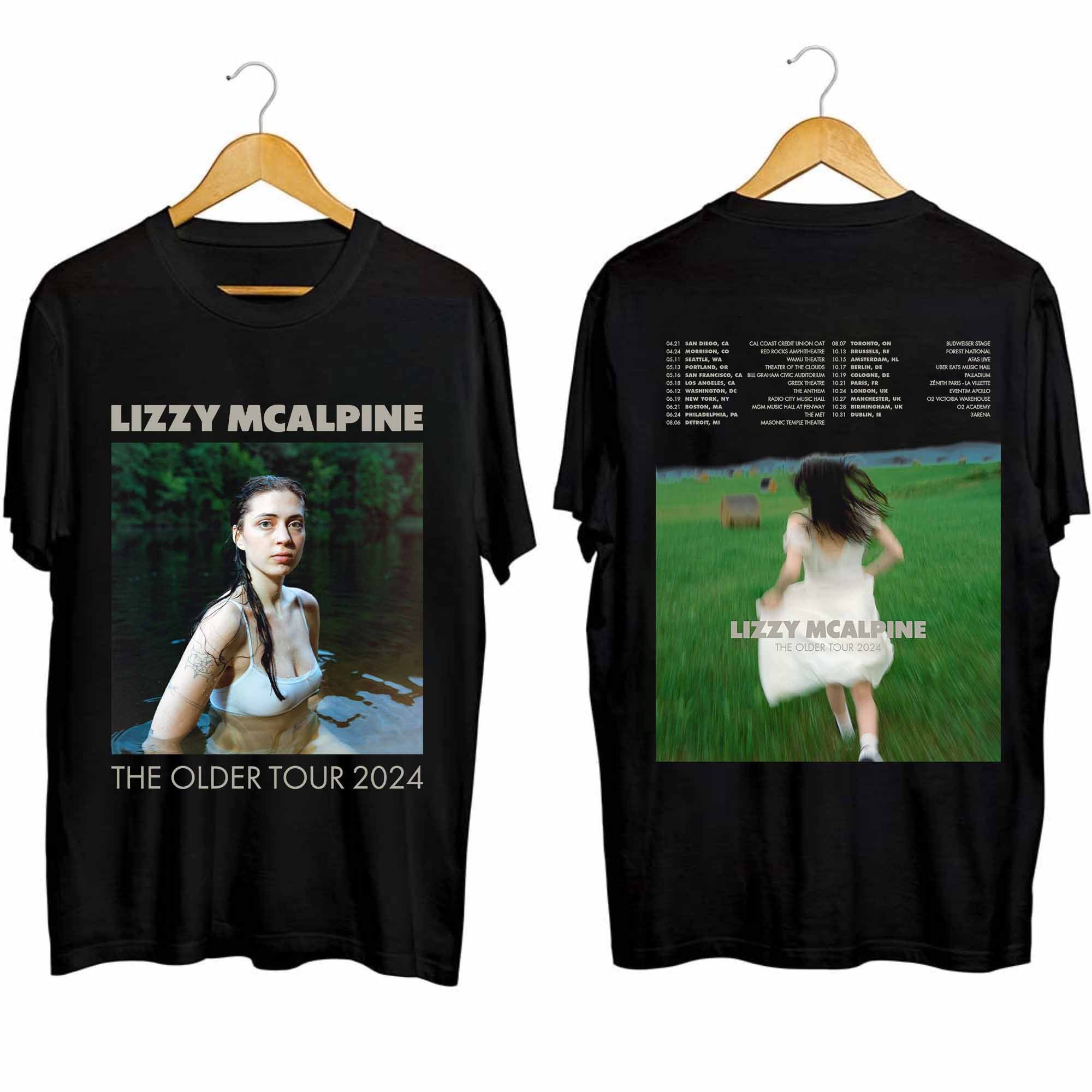 Lizzy McAlpine The Older Tour 2024 Shirt, Lizzy McAlpine Fan Shirt