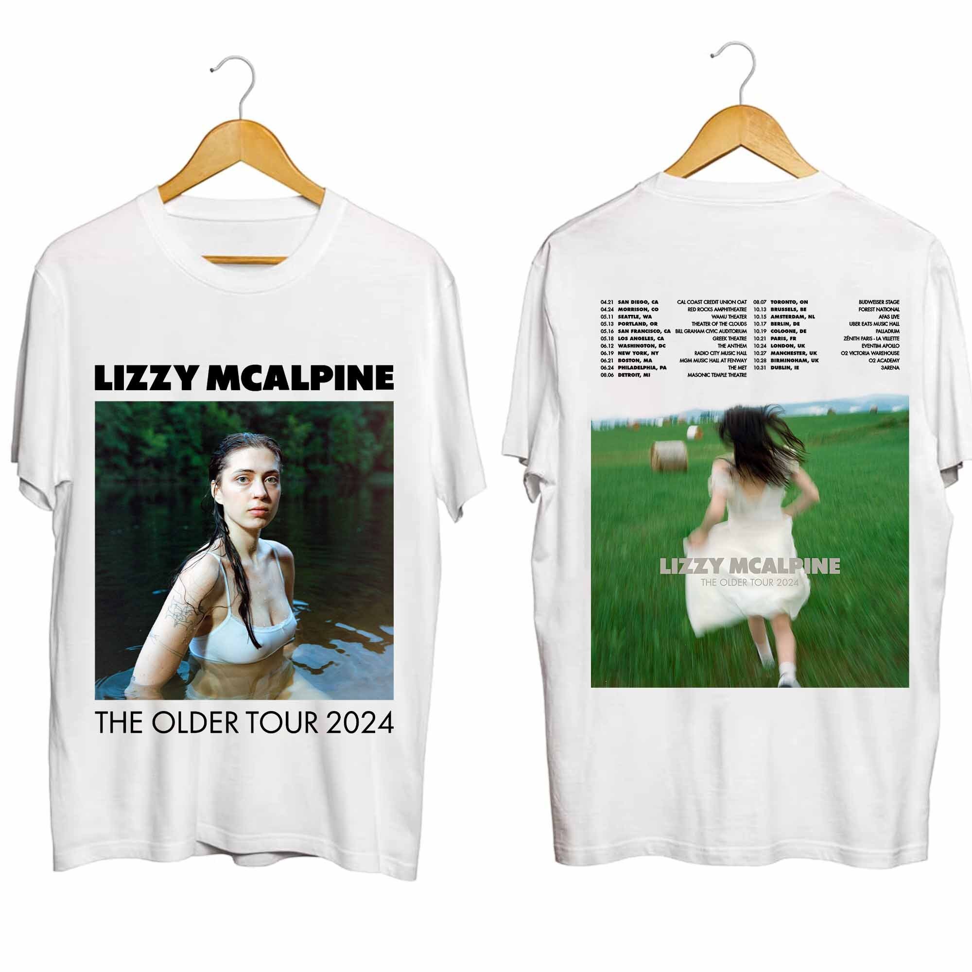 Lizzy McAlpine The Older Tour 2024 Shirt, Lizzy McAlpine Fan Shirt
