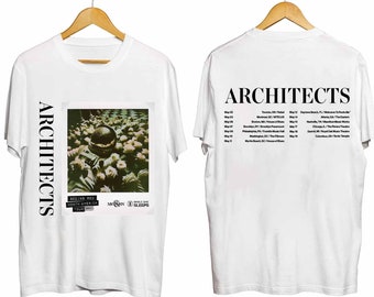 Architects 2024 Tour Shirt, Seeing Red North American 2024 Tour Shirt, Architects 2024 Concert Shirt, Architects Fan Shirt