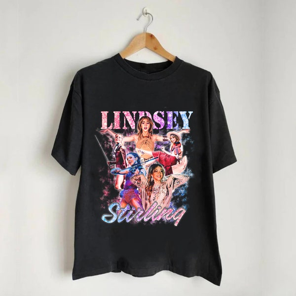 Vintage Lindsey Stirling 90s Shirt, Lindsey Stirling Bootleg Shirt, Retro Lindsey Stirling Shirt For Fan, Lindsey Stirling Y2k Clothing