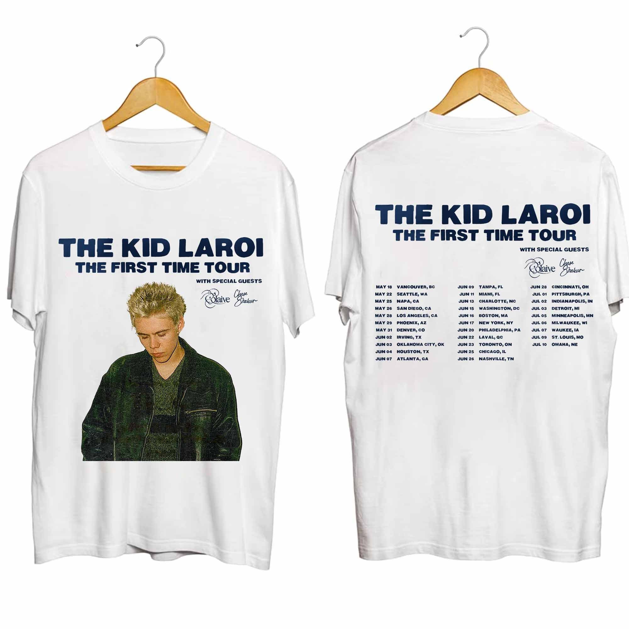 The Kid Laroi - The First Time Tour US 2024 Shirt