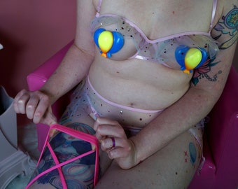 Balloon Shaped 3d Nipple Pasties | Burlesque Fashion Nipple Covers Cosplay Mermaid Festival Fashion Accessories *LATEX FREE*