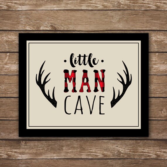 INSTANT DOWNLOAD Little Man Cave Lumberjack/Rustic Nursery | Etsy