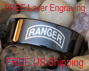 army ranger ring etsy